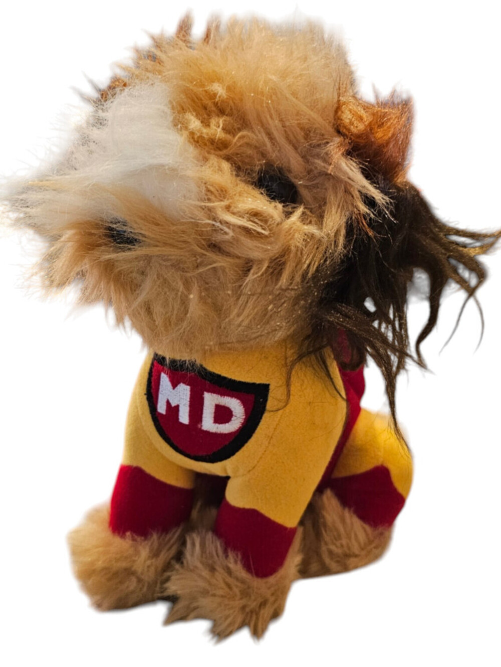 VINTAGE Mighty Dog Carnation Plush, MD Super Hero Dakin, 10" Stuffed Puppy
